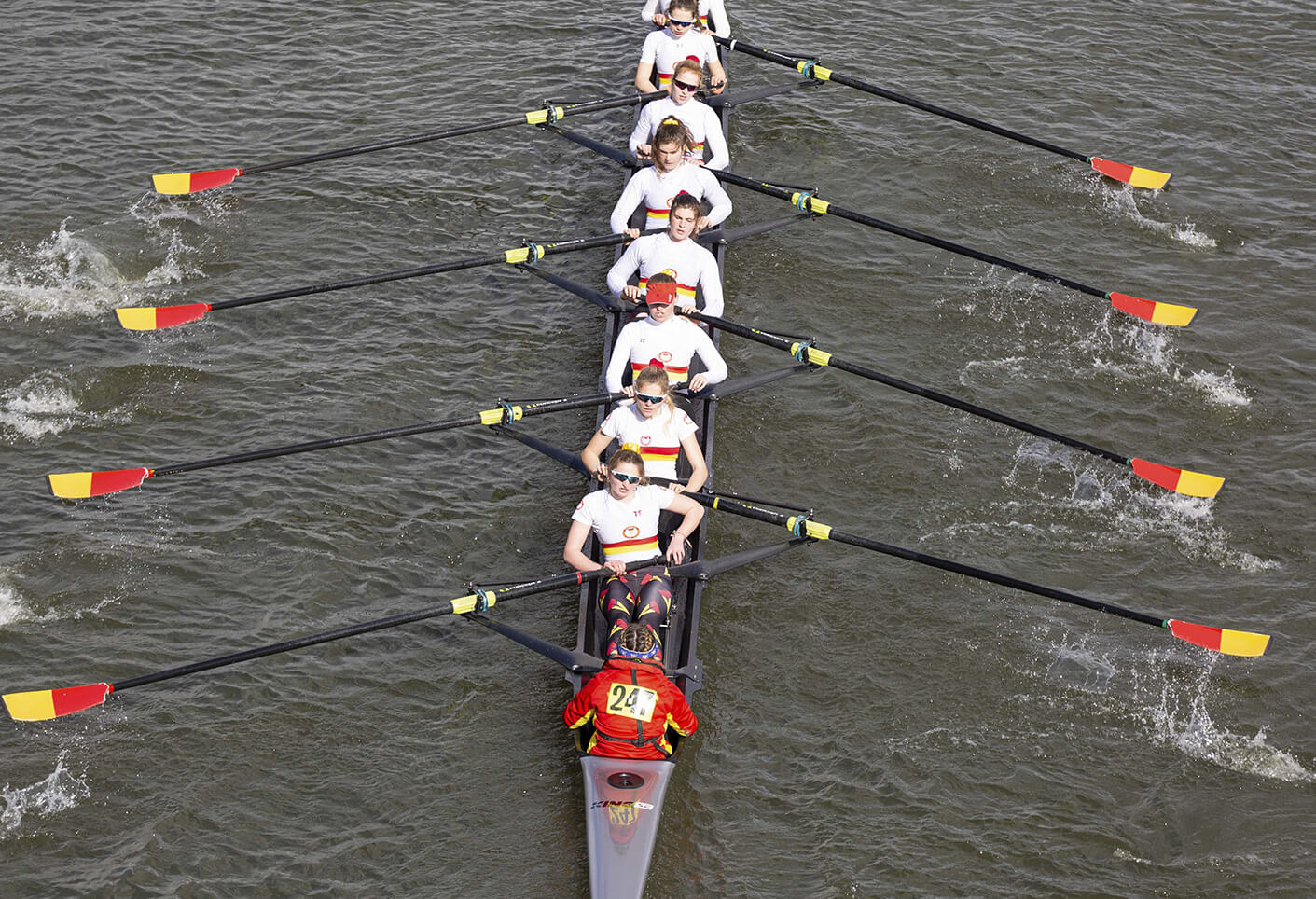 UK Women's Eights Head Of The River - Wintech Racing